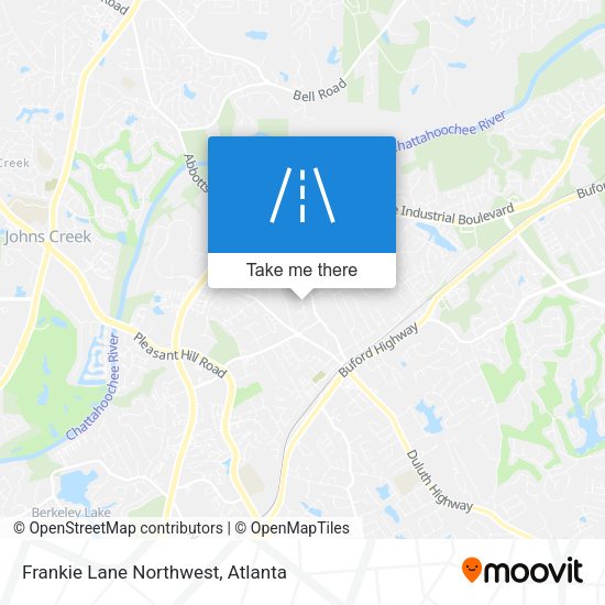 Mapa de Frankie Lane Northwest