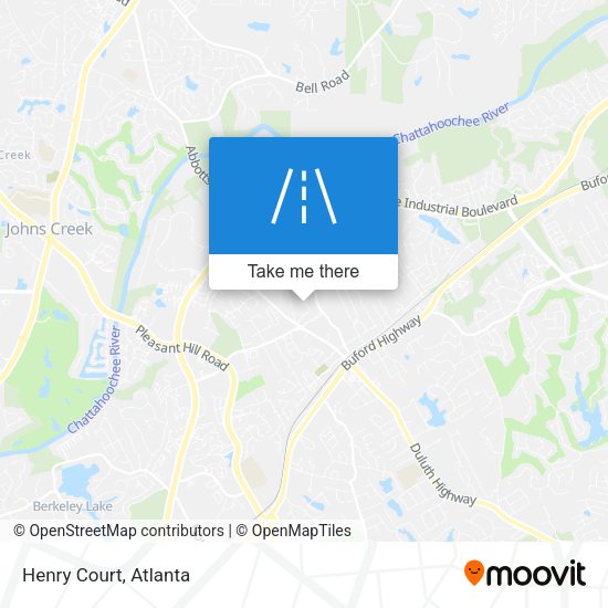Mapa de Henry Court