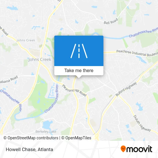 Howell Chase map