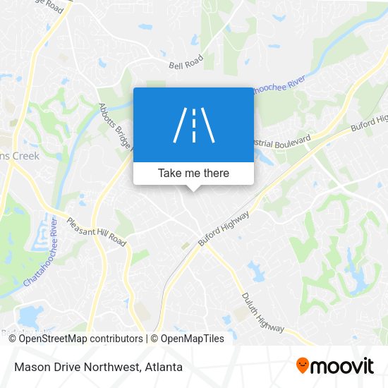 Mason Drive Northwest map