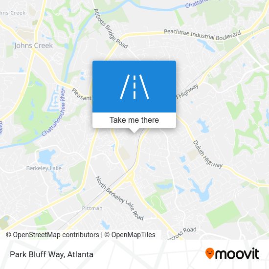 Mapa de Park Bluff Way