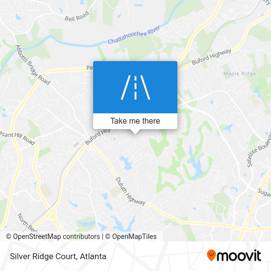 Mapa de Silver Ridge Court