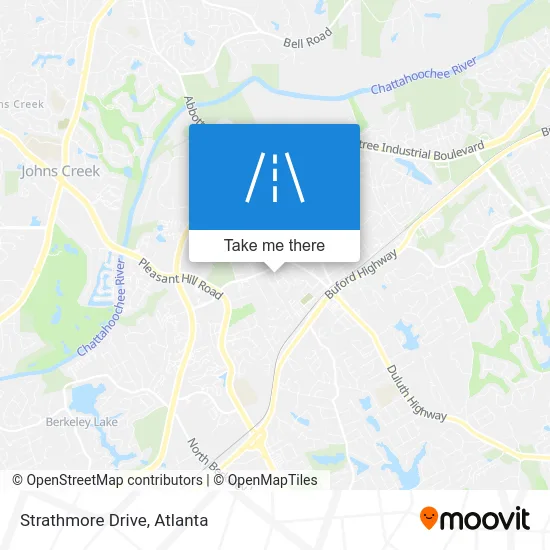 Strathmore Drive map