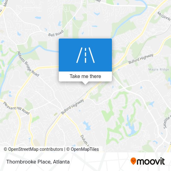 Mapa de Thornbrooke Place