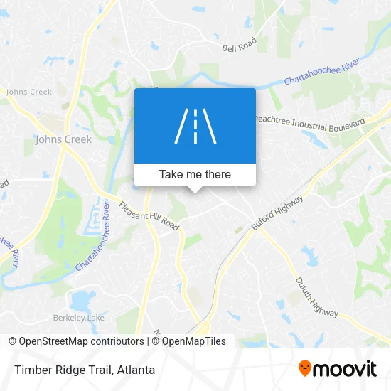 Timber Ridge Trail map
