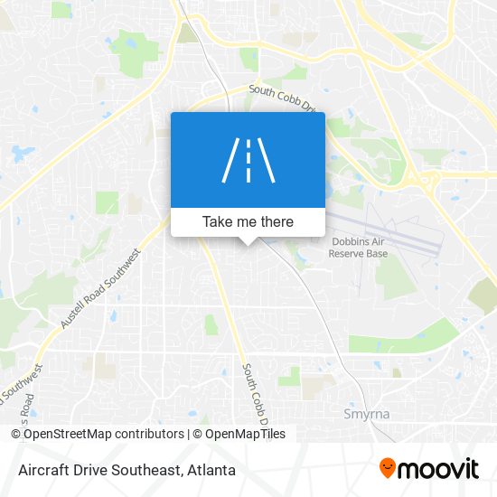 Mapa de Aircraft Drive Southeast