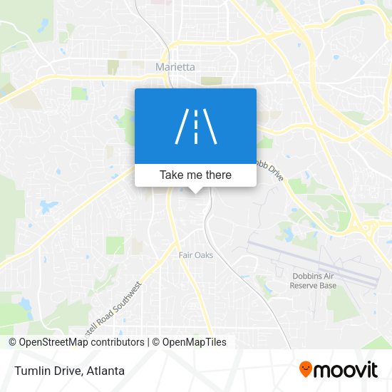 Mapa de Tumlin Drive