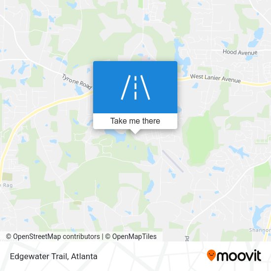 Mapa de Edgewater Trail