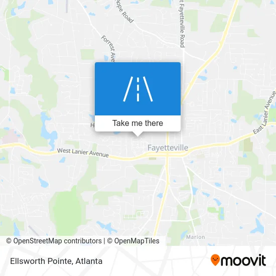 Ellsworth Pointe map