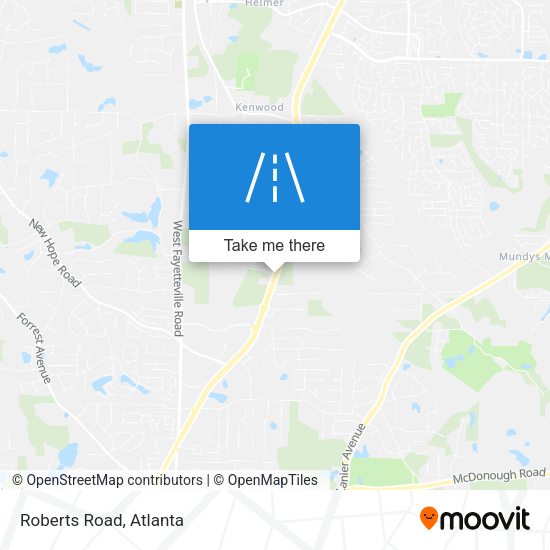 Mapa de Roberts Road
