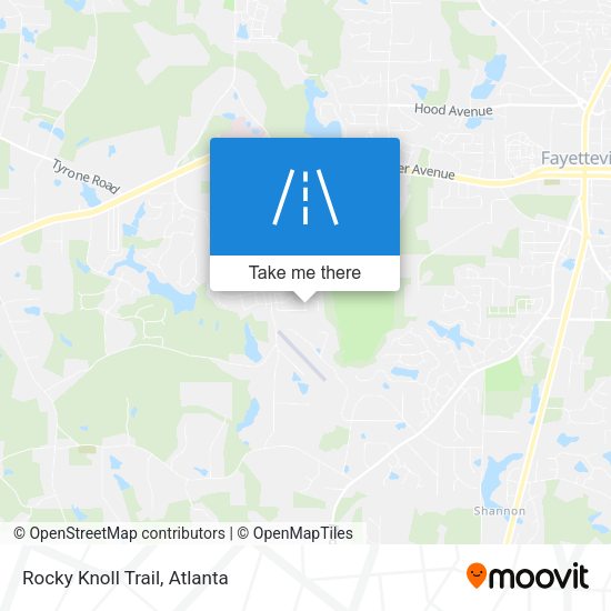 Mapa de Rocky Knoll Trail