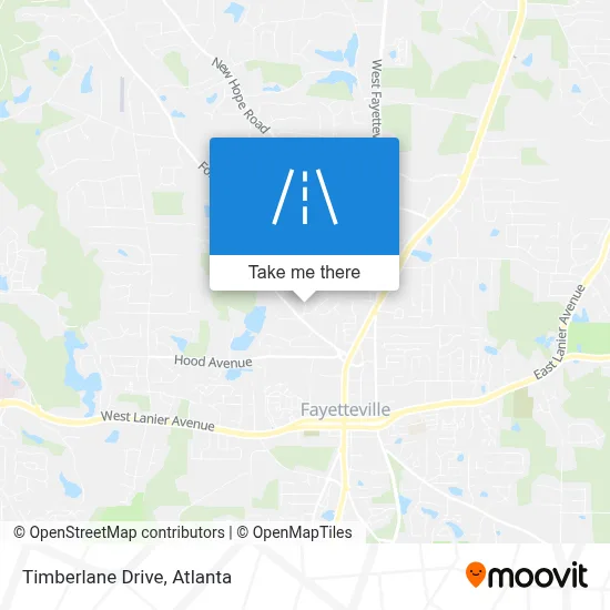 Timberlane Drive map