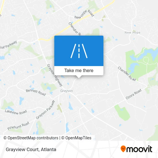Grayview Court map