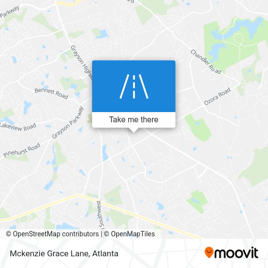 Mapa de Mckenzie Grace Lane