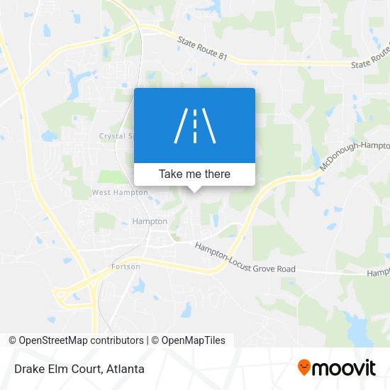 Mapa de Drake Elm Court