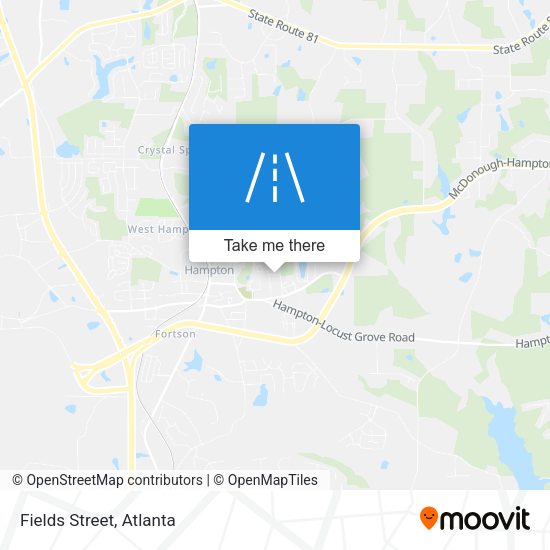 Mapa de Fields Street
