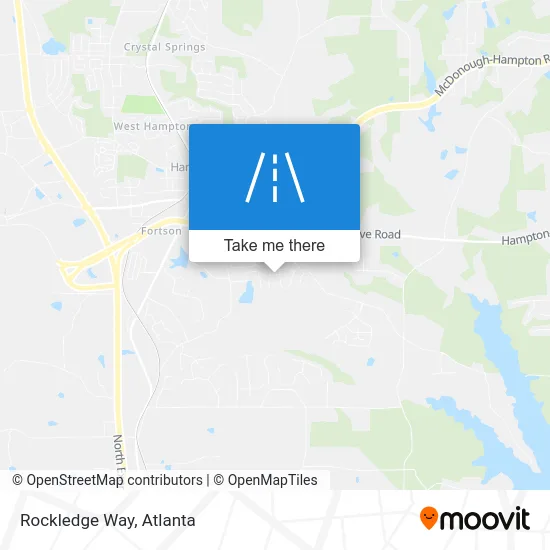 Rockledge Way map