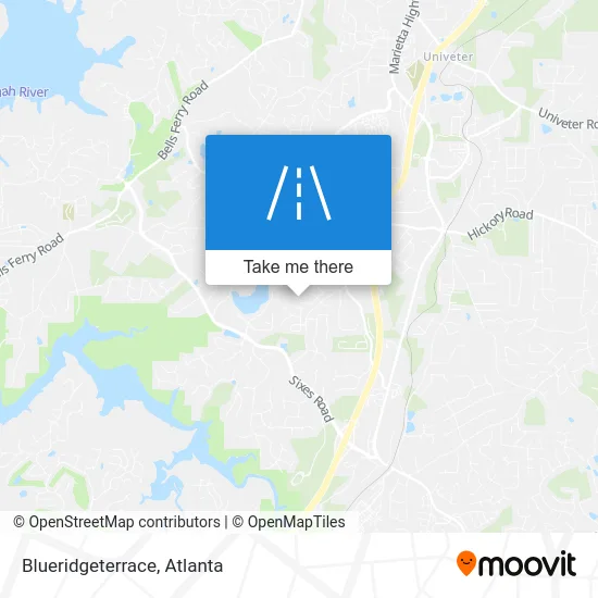 Blueridgeterrace map