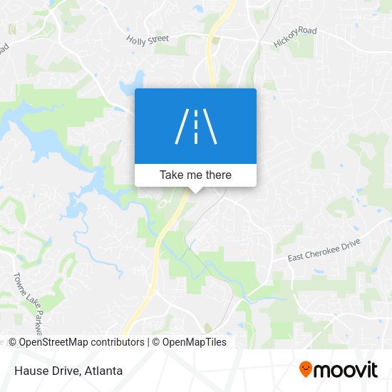 Mapa de Hause Drive