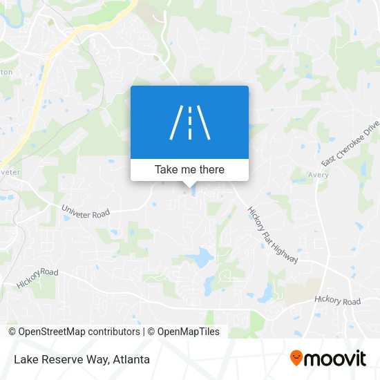 Mapa de Lake Reserve Way