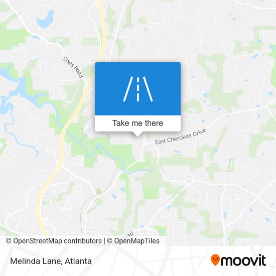 Mapa de Melinda Lane