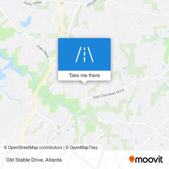 Mapa de Old Stable Drive