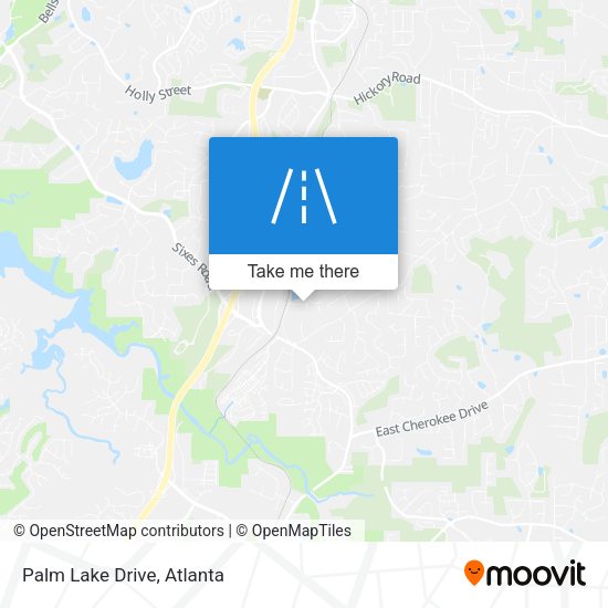Mapa de Palm Lake Drive