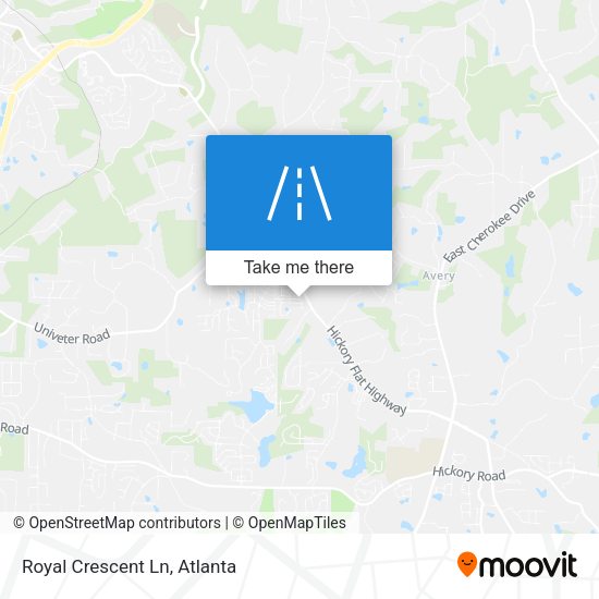 Mapa de Royal Crescent Ln