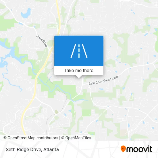 Seth Ridge Drive map