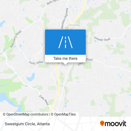 Mapa de Sweetgum Circle
