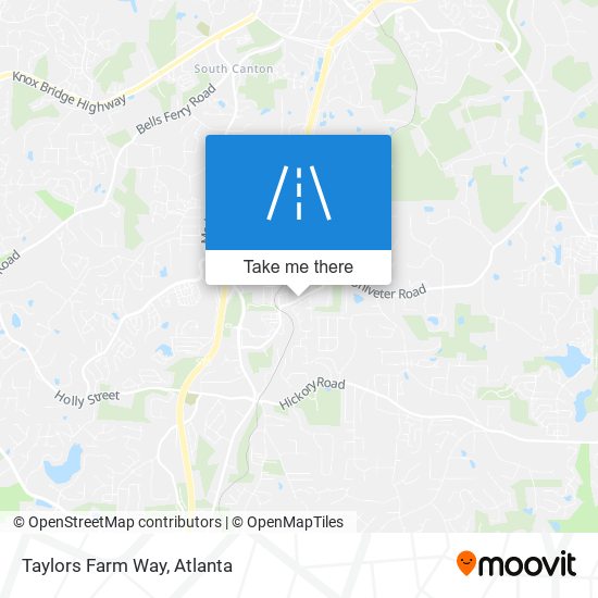 Taylors Farm Way map