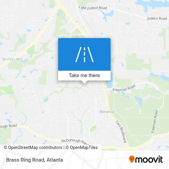 Brass Ring Road map