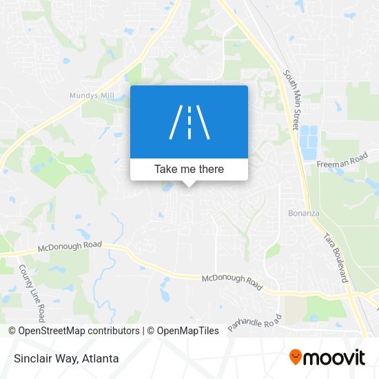Mapa de Sinclair Way