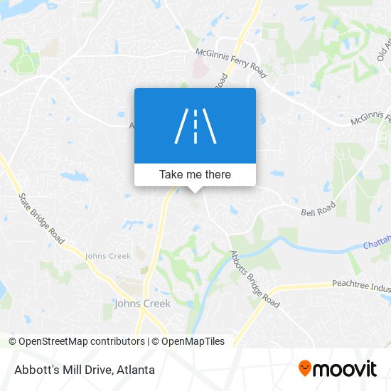 Mapa de Abbott's Mill Drive