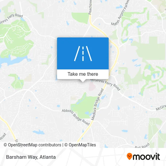 Barsham Way map