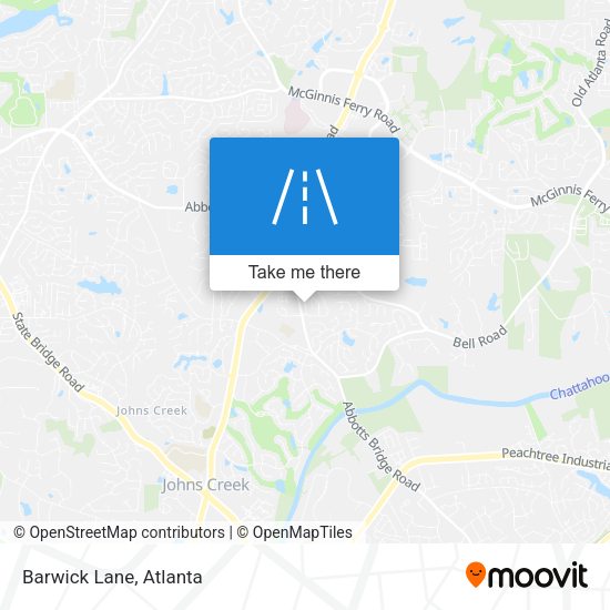Mapa de Barwick Lane