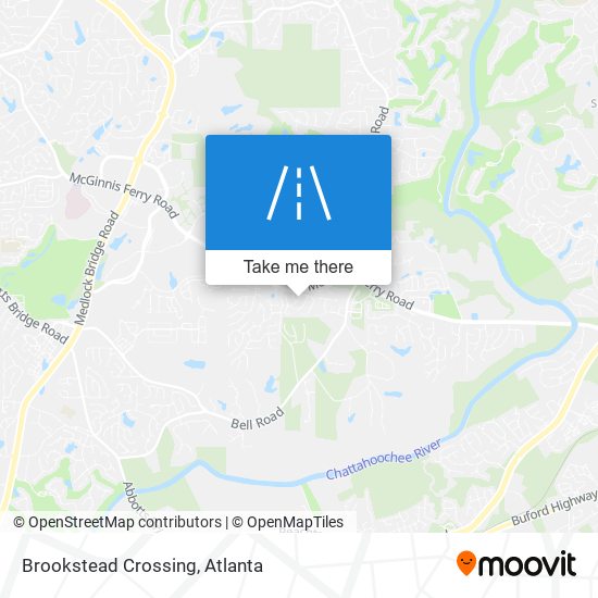 Brookstead Crossing map