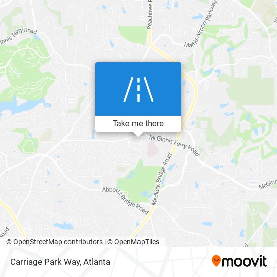 How to get to Carriage Park Way, Johns Creek by Bus or Subway?