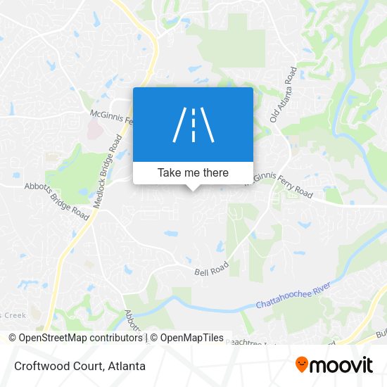 Mapa de Croftwood Court