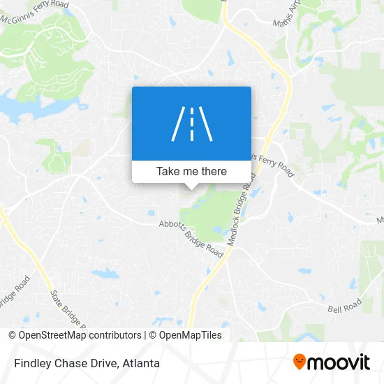 Findley Chase Drive map
