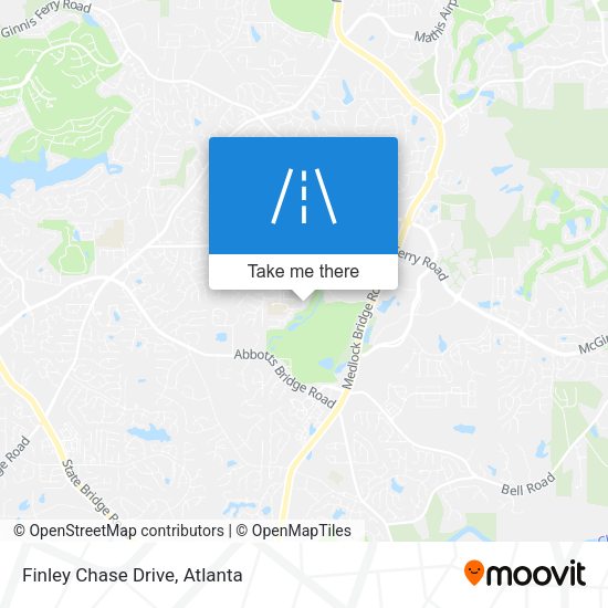 Mapa de Finley Chase Drive