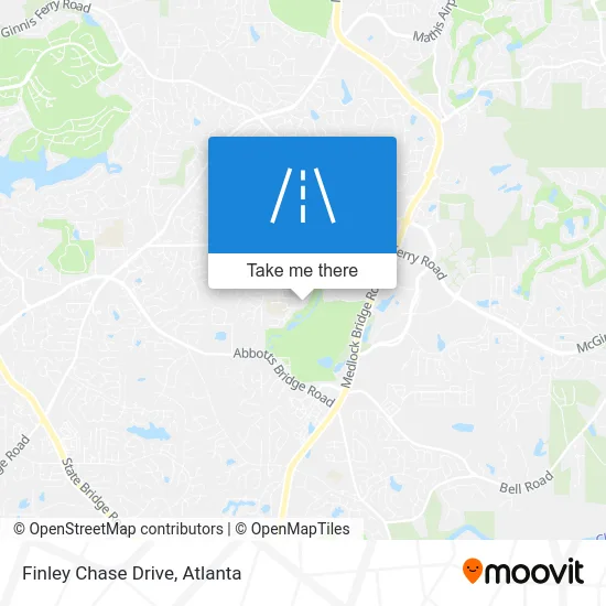 Finley Chase Drive map