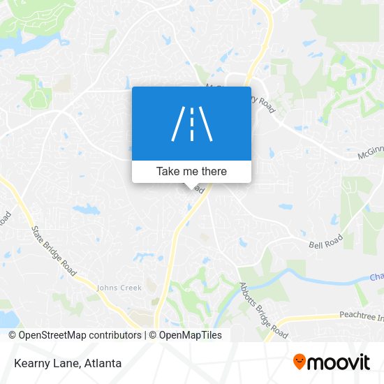 Mapa de Kearny Lane
