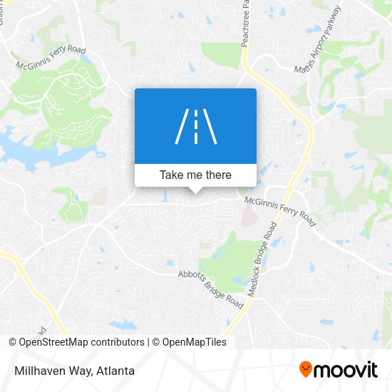 Mapa de Millhaven Way