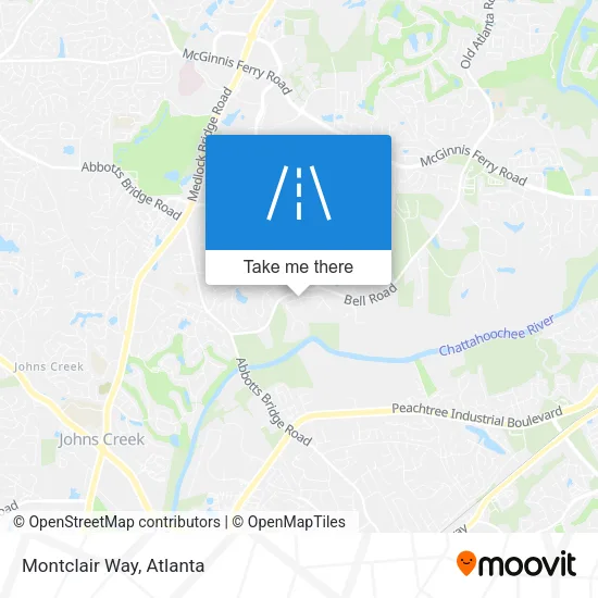 Montclair Way map