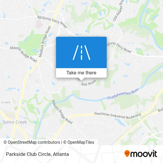 Parkside Club Circle map