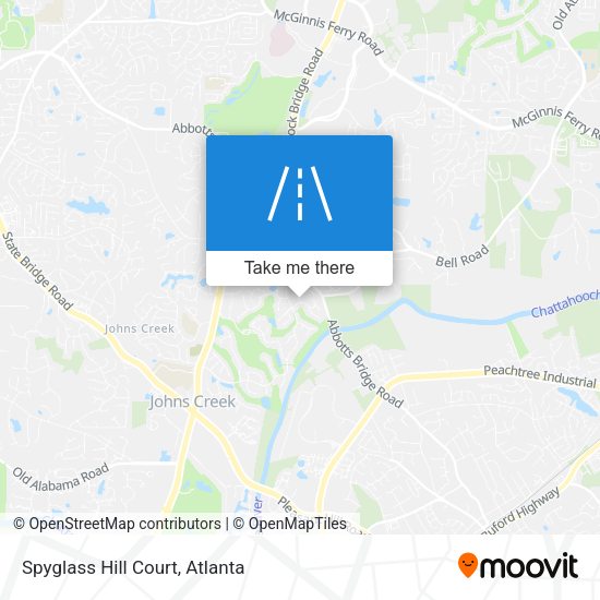 Mapa de Spyglass Hill Court