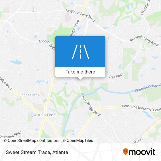 Mapa de Sweet Stream Trace