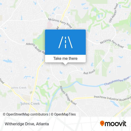 Mapa de Witheridge Drive