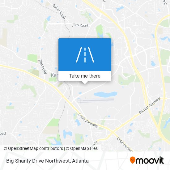 Mapa de Big Shanty Drive Northwest